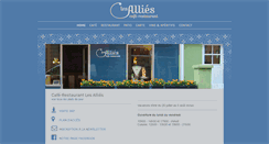 Desktop Screenshot of lesallies.ch